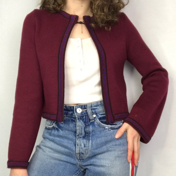 Yves Saint Laurent Sweaters - Vintage Yves Saint Laurent Cardigan Sweater